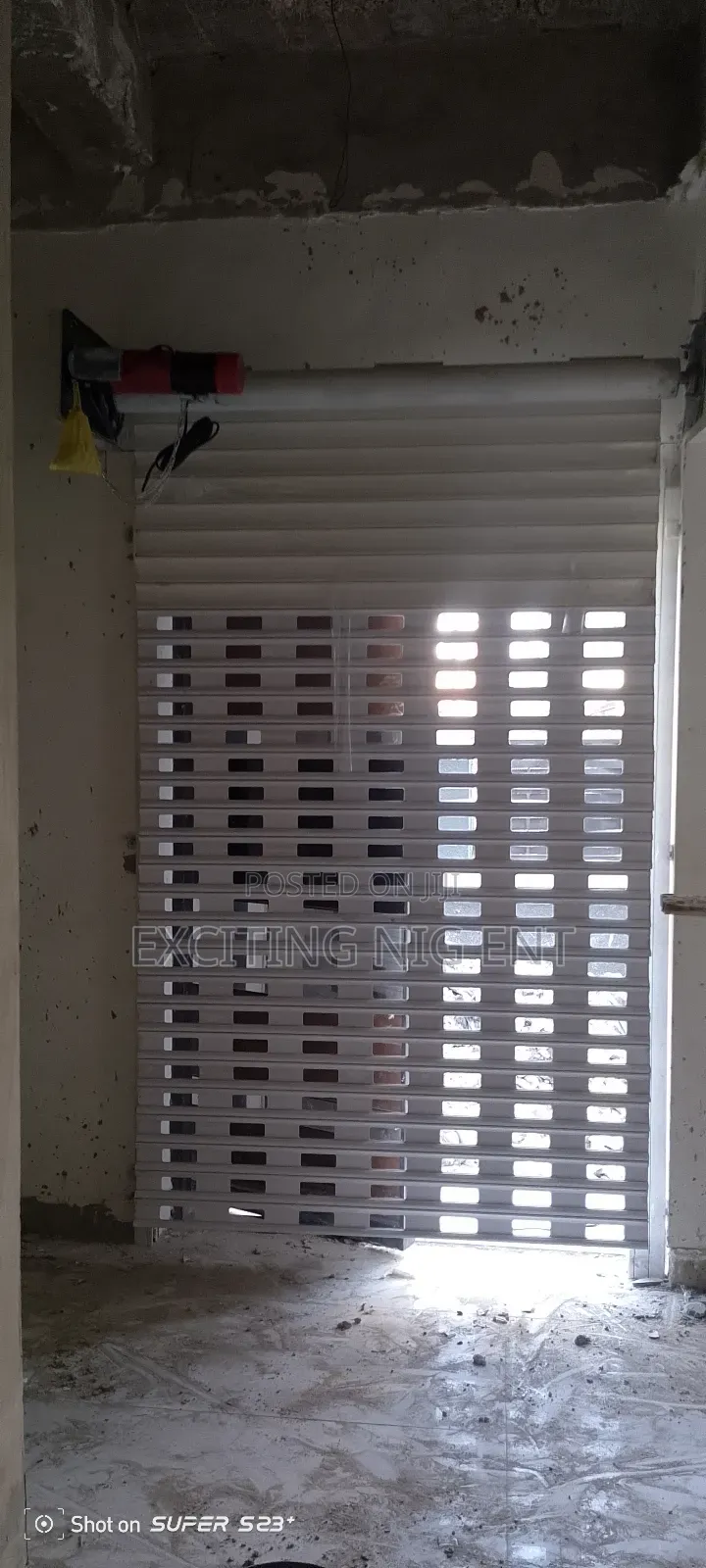 Automatic Aluminum Grill Roller Shutter