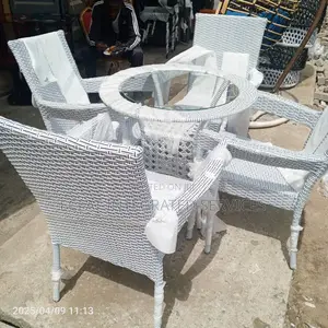 White Outdoor Set