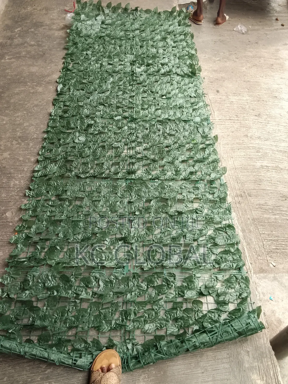 Artificial Flower Wall Mat