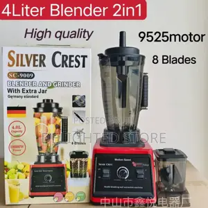 Silver Crest Quality 10000w 4ldouble Cup9525 Motor Pure Copper Blender