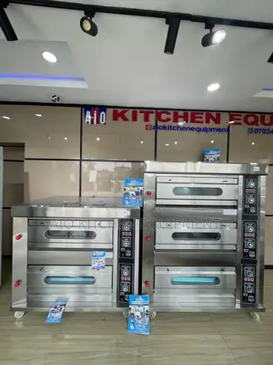Gas Deck Oven 3 Deck 6 Tray