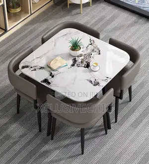 Cube Elite Dining Set - Grey