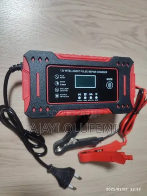 Car 6a 12v LCD Battery Charger