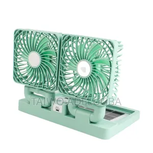 Double Head Solar Fan