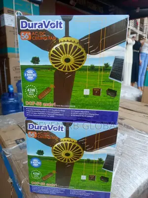 Duravolt 56′′ Ac/Dc Ceiling Fan With Remote | DCF-56acdc