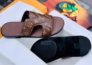 Men's Classic Luxury Leather Slippers