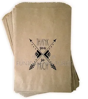 24pcs Kraft Paper Rustic Treat Favor or Gift Bags
