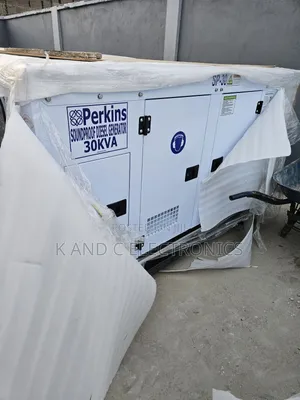 30kva Perkins Diesel Soundproof Generator Available
