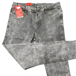 Grey Fitted Jeans