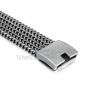 Vintage Mesh Men's 316l Stainless Steel Bracelet