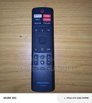 Hisense Smart Android Tv Remote Control