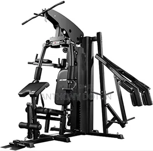 Multi-Function Deluxe 3 Station Home Gym (68kgs Weight Stacks/