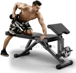 Commercial Adjustable Bench With Leg Extension-