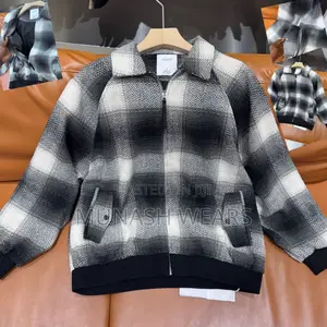 Luxury Lumber Jack Jacket Shirt S-5xl Black