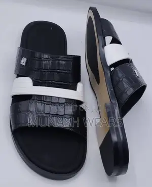 Original Leather Italian Slipers For Men 40-46