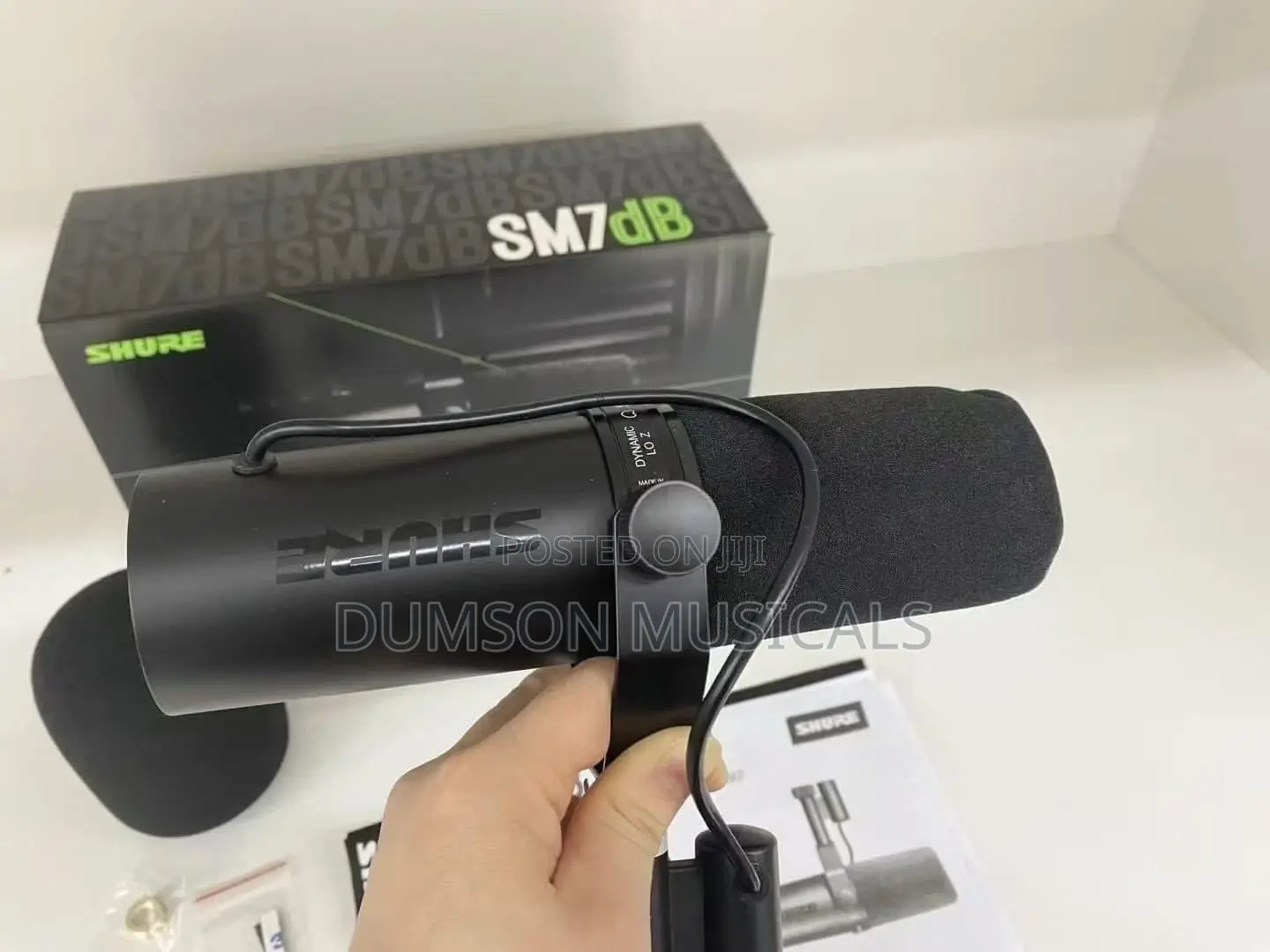 Shure Sm7db Studio Dynamic Mic