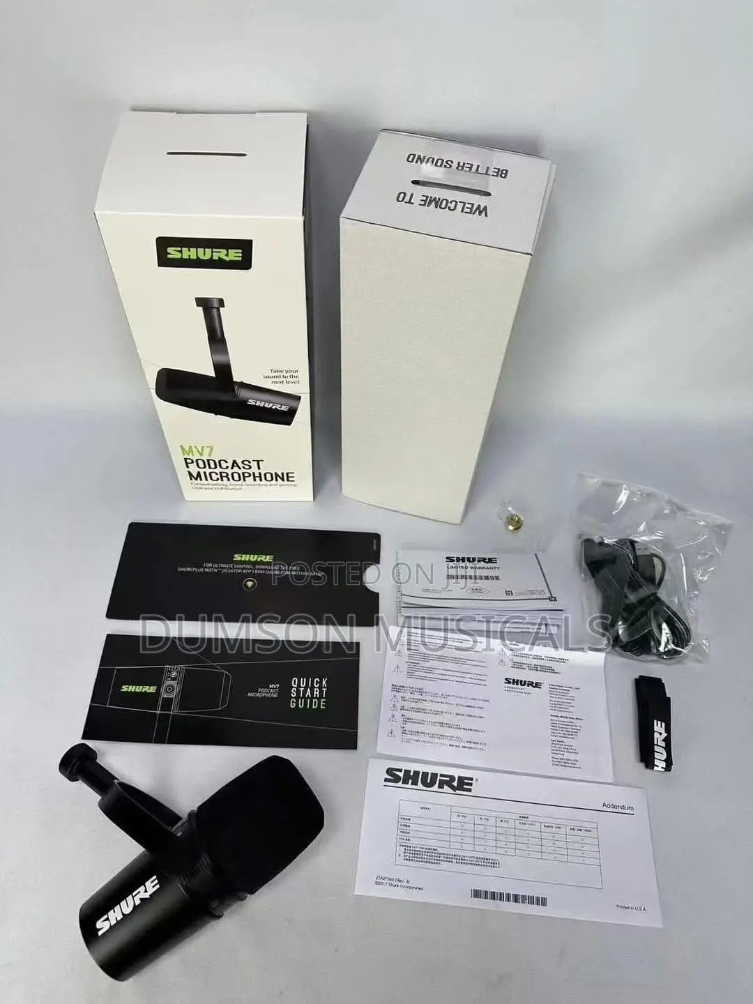 Mv7 Studio Recording Mics