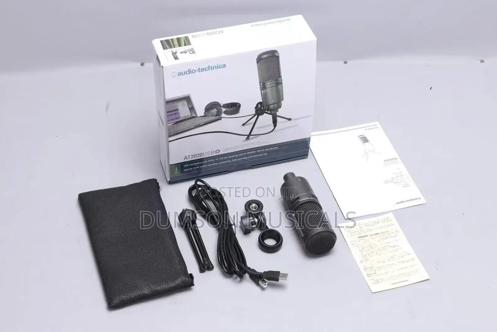 At202ousb Audio-Technical Studio Recording Microphone