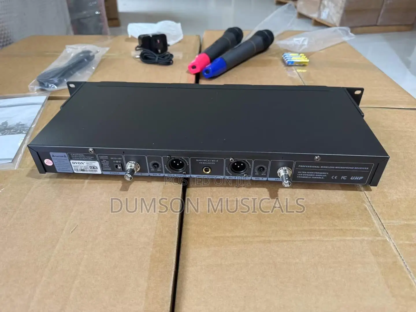 Dvon Wireless Act-9090u, Dvon Original Version,Uhf Wireless Microphone