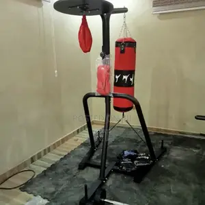 Quality Boxing Stand With Punching Bag and Gloves