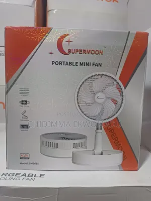Stretchable Telescopic Rechargeable Standing Fan