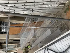 Chrome Wire Shelving Unit