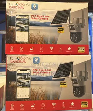 V380 Solar CCTV Camera