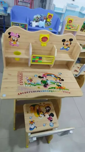 Children Kids Drawing Study Table Chair Set for Study