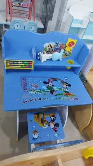 Children Kids Drawing Study Table Chair Set for Study