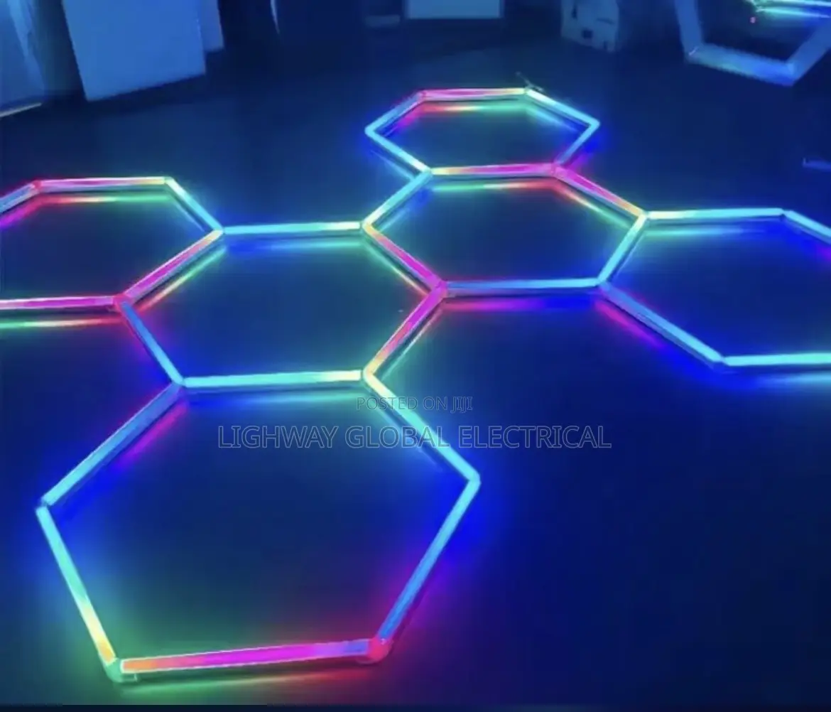 Multi Color Hexhon Light