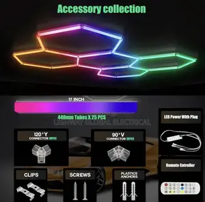 Multi Color Hexhon Light