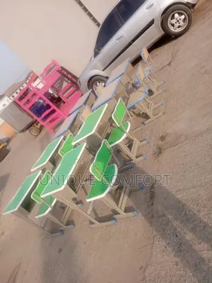 Student Reading Table With Chair (Iron Stand)