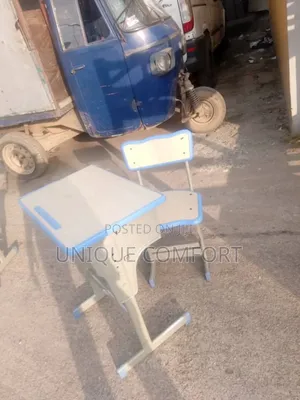 Student Reading Table With Chair (Iron Stand)