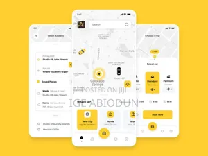 Taxi Booking App Ui Ux Design
