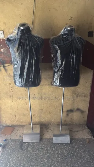 Male Black Body With Metal Base