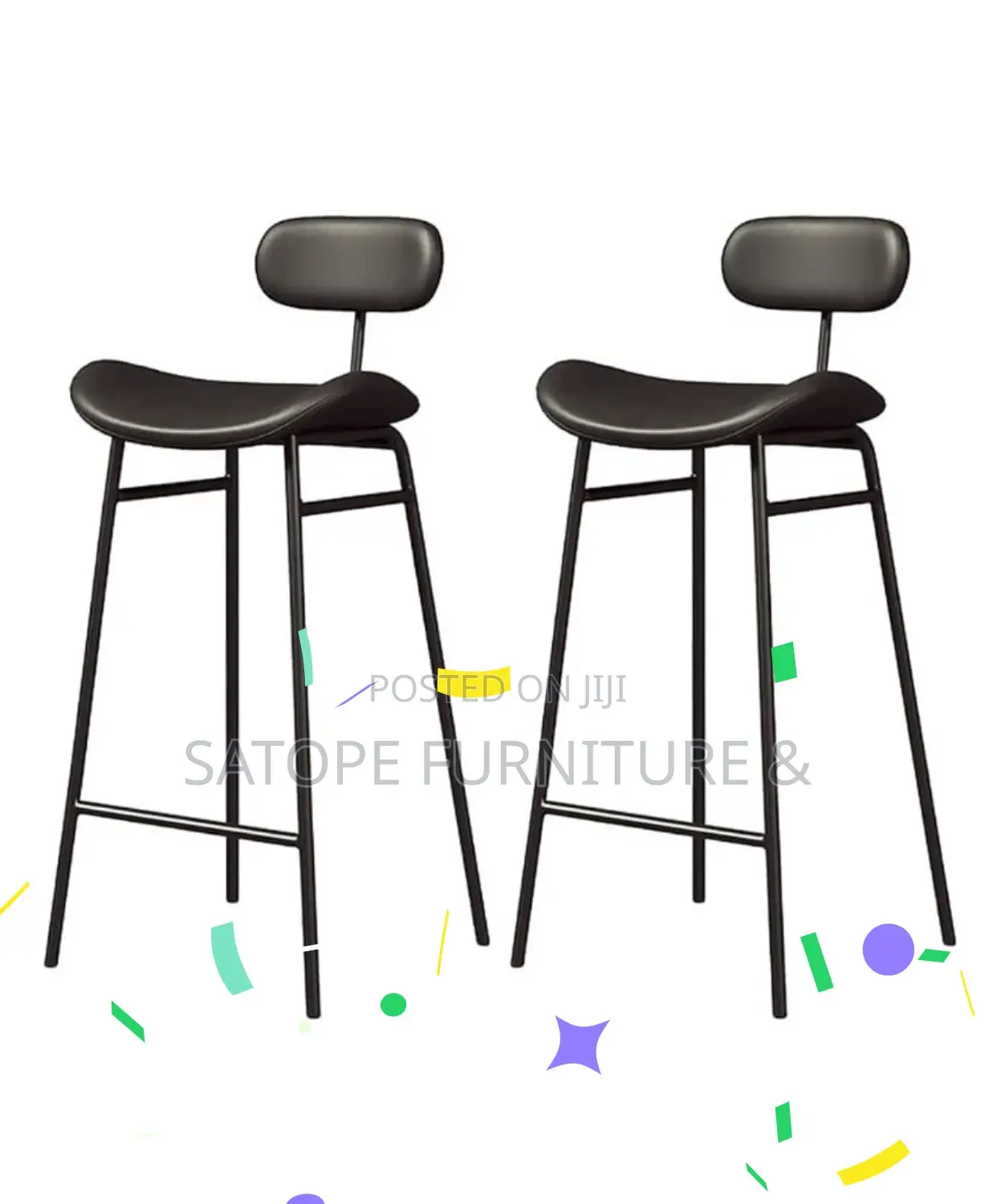 High Restaurant Kitchen Bat Stool
