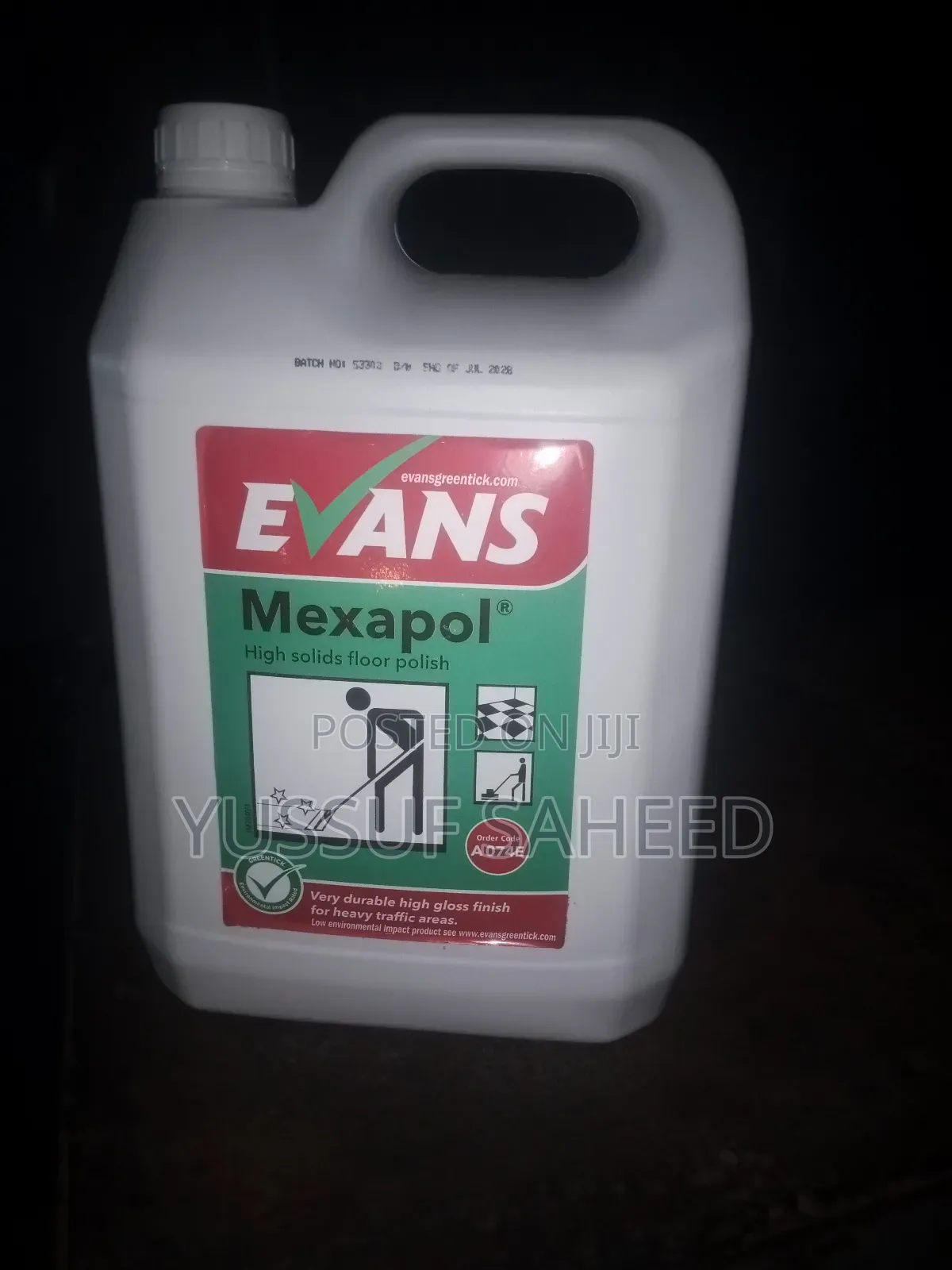 Evans Mexapol Floor Polish