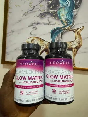 Neocell Glow Matrix With Hyaluronic-supports Skin Hydration -90count