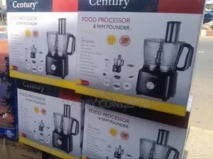 Century 11-in-1 Food Processor,Blender and Yam Pounder-Easy Cooking