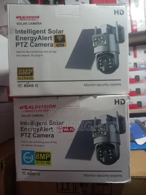 Ubox Wifi Dual Face Solar Camera.
