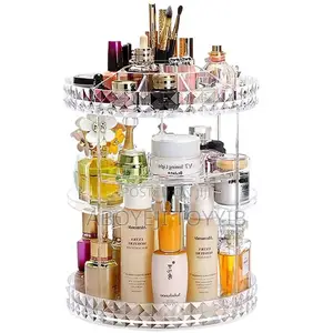 Panache Acrylic 360 Degree Rotation Makeup - Cosmetics Organizer