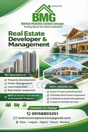 Real Estate Developer, Property Management, Fumigation Services
