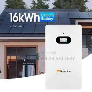 Compact 16kwh Wall-Mounted Battery for Home Backup