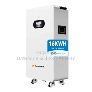 High Performance 16kwh Wall Battery With Smart Control