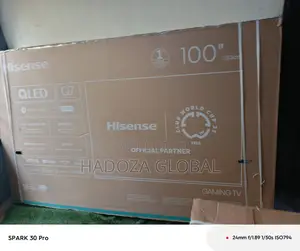 Ultra Big Hisense 100" Qled Smart Tv – Crystal Display