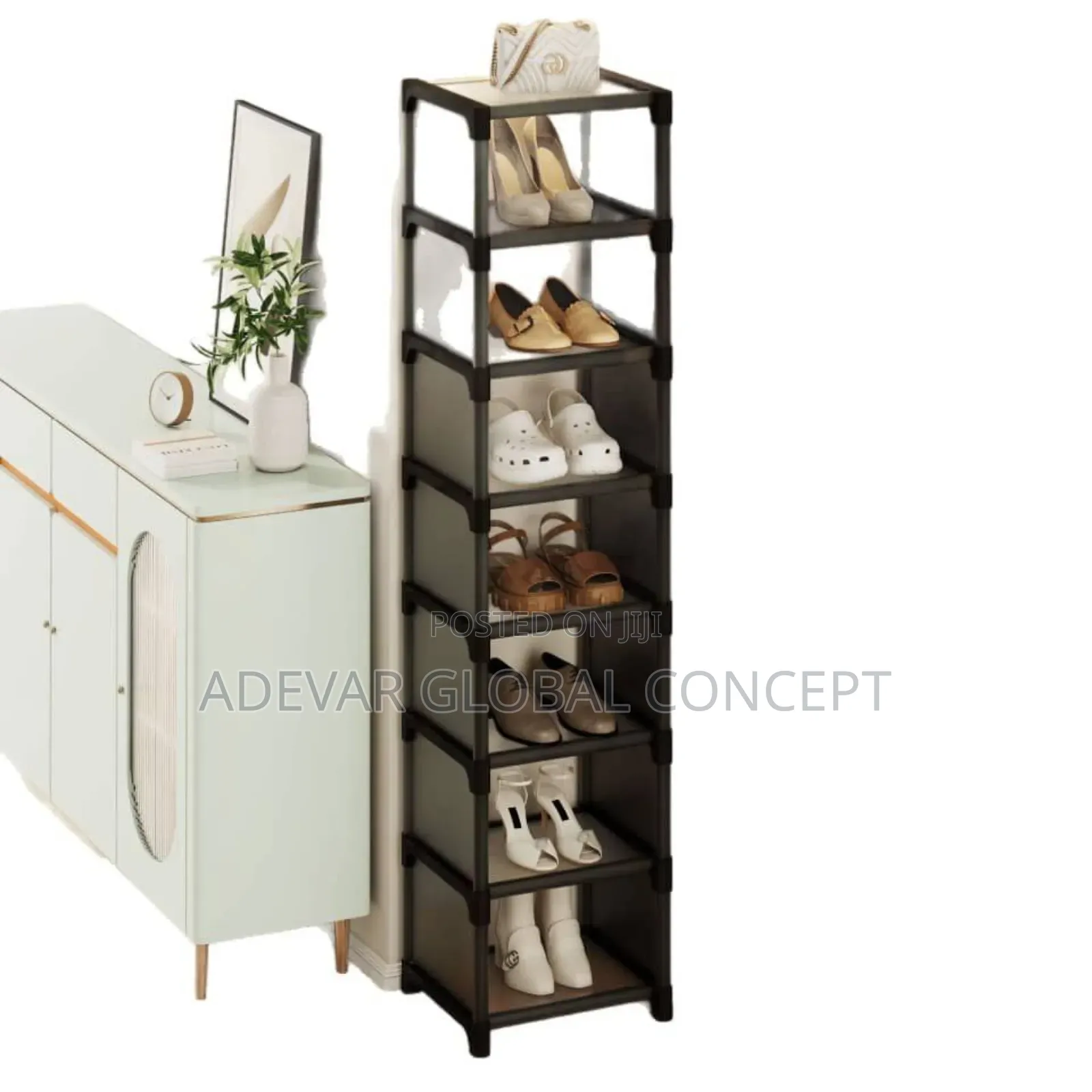 7 Layers Slim Stack Shoe Rack