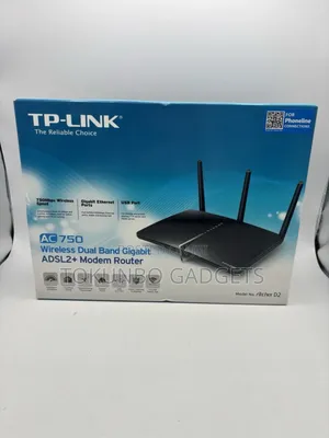 Tp-Link Archer D2 Ac750 Wireless Dual Band Gigabit Adsl2+ Modem Router