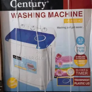 9.5kg Century Twin Tub Washing Machine