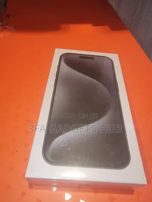 New Apple iPhone 15 Pro 256 GB Black