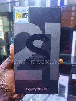 New Samsung Galaxy S21+ 5G 256 GB Black
